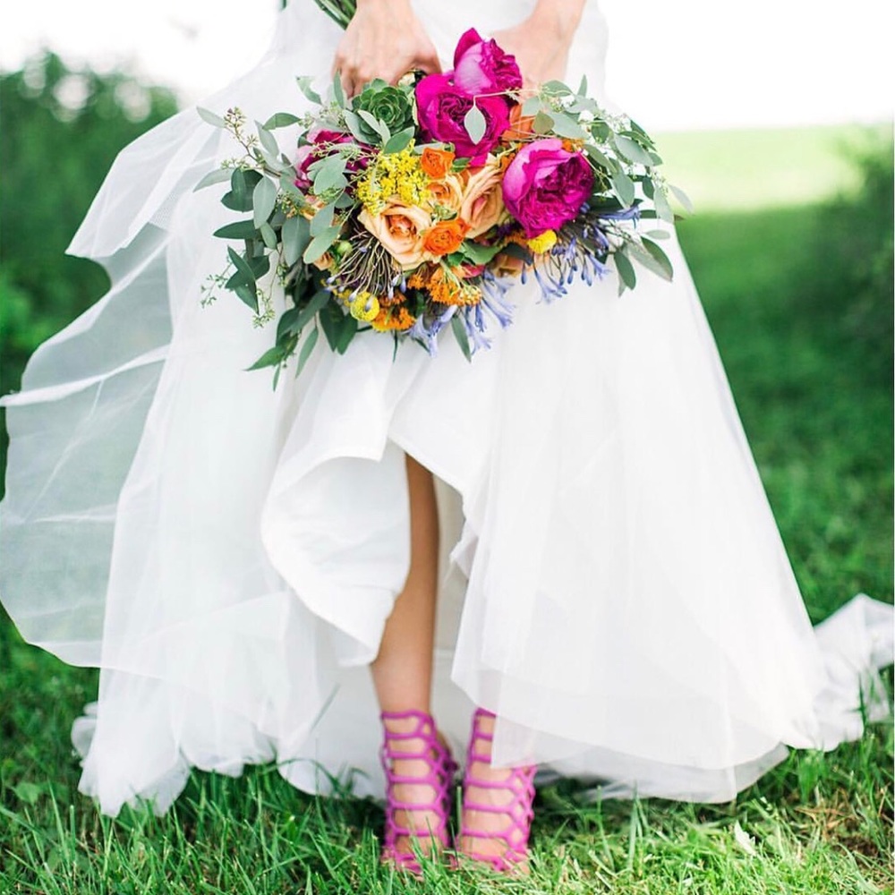 Schutz Pink Julianna Cage Heels 🌸